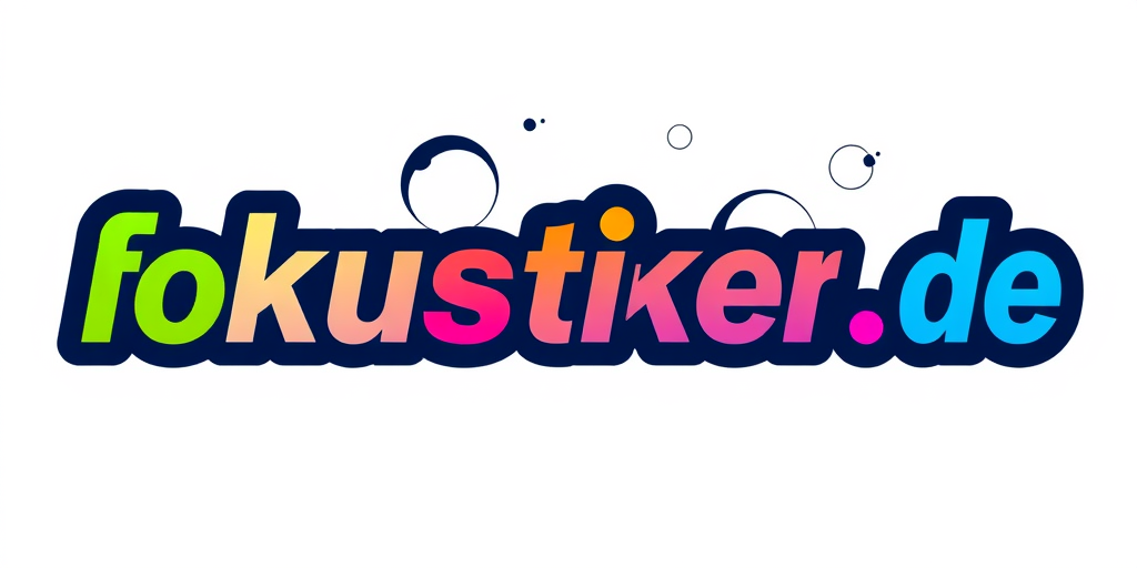 Fokus Sticker